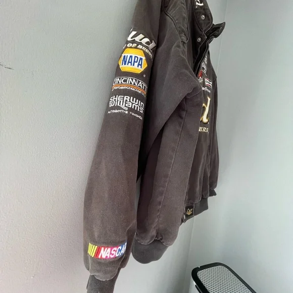 Vintage Budweiser NASCAR Racing Jacket Size XL - Picture 5 of 12